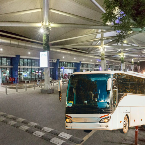 pune to mumbai airport cab pickup and drop service 7 airport bus on rent